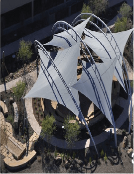 tenda membrane taman